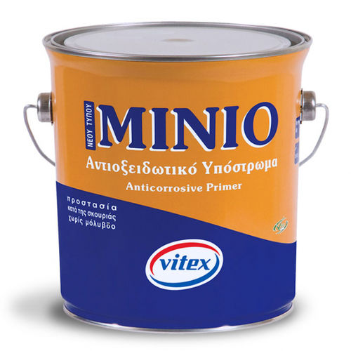 Primaire pour métal - MINIO  - VITEX - à base de résine alkyde / antirouille / anticorrosion