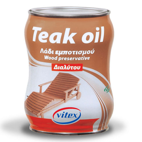 Vernis de protection - TEAK OIL - VITEX - pour bois / brillant / en huile naturelle
