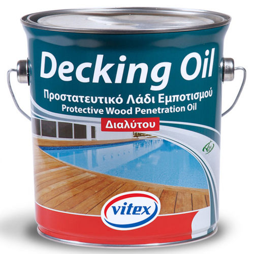 Vernis de protection - DECKING OIL - VITEX - en polyuréthane / pour bois / hydrofuge