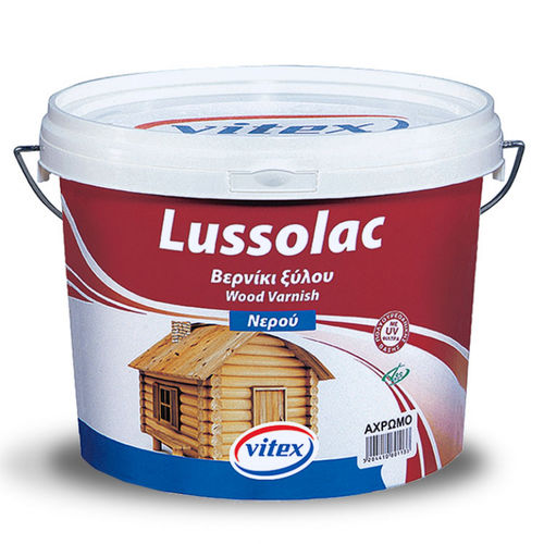 Vernis de protection - LUSSOLAC - VITEX - décoratif / à base d'eau / acrylique