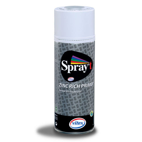 Primaire pour métal - VITEX SPRAY'T ZINC RICH - VITEX - glycéro / antirouille / anticorrosion