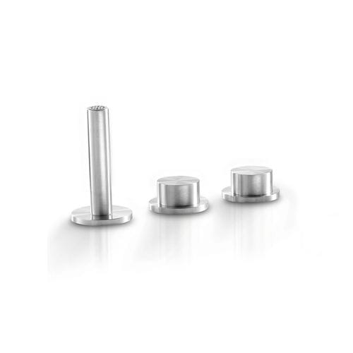 Mitigeur pour baignoire - PUR225 - Linki - à poser / en inox / 3 trous
