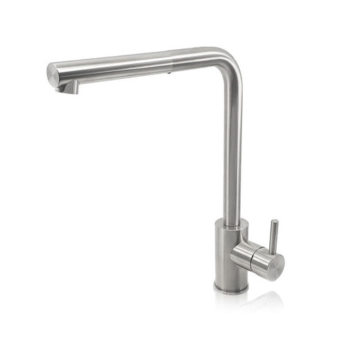 Mitigeur à poser - KCH010 - Linki - en inox / 1 trou / contemporain