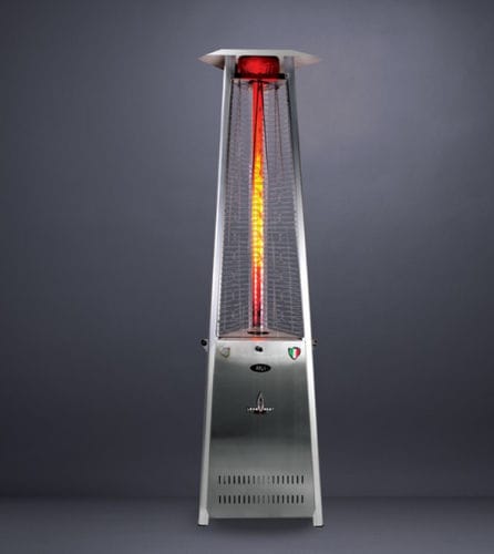 Chauffage de terrasse infrarouge de sol - 2G  - Lava Heat Italia - à gaz