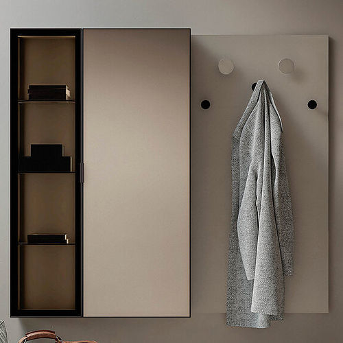 Meuble d'entrée contemporain - Gola up - Birex - mural / en métal / en fibre de bois
