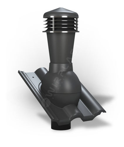 Débouché de toiture - WIROVENT® PERFEKTA DN 110 : K56 - Wirplastexpo s.c.