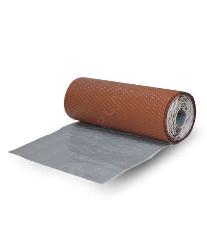 Membrane d'étanchéité pour souche de cheminée - ROLLKOM PLUS - Wirplastexpo s.c. - pour solin / auto-adhésive / en aluminium