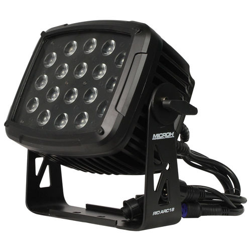 Projecteur PAR IP65 - RIO ARC 18 QUAD - MICROH Professional Products - à LED RGBW / pour éclairage de scène / d'extérieur