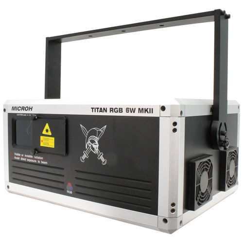 Projecteur laser RGB - TITAN 6W MKII - MICROH Professional Products - changeur de couleurs