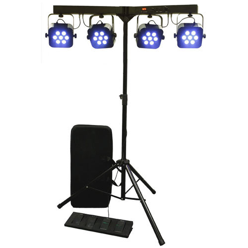 Projecteur PAR à LED - QUADPAR TRI MKII - MICROH Professional Products - pour éclairage de scène / wash / changeur de couleurs