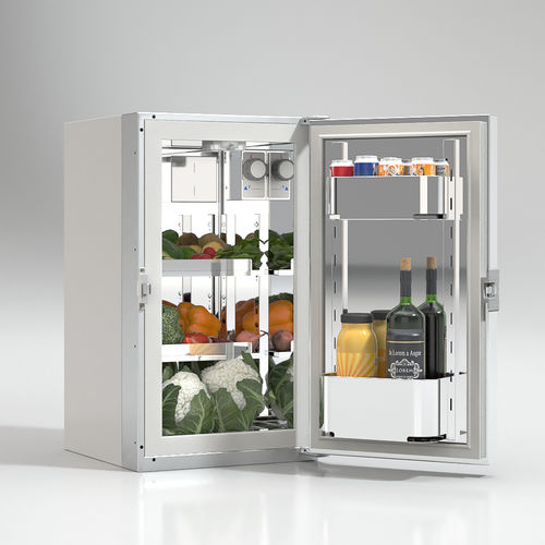 Réfrigérateur simple porte - FR50RC - Frigonautica srl - professionnel / en pose libre / en métal