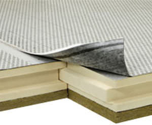Panneau de sous-toiture âme en polyisocyanurate PIR - GPPIR SWE - Gonon Isolation AG (SA) - 2 faces en aluminium / face en bitume