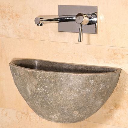 Vasque suspendue - TH-025-GR - Tercocer - en marbre / ovale / contemporaine