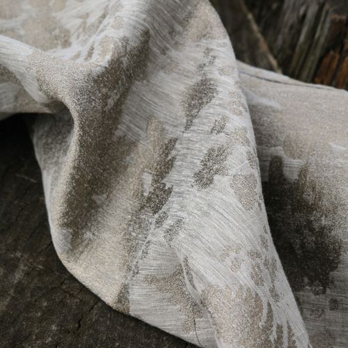 Tissu pour rideaux - BRONZE 79 - KENDIX - à motif / en polyester / en lin