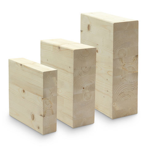 Poutre en bois lamellé-collé - France Poutres - préfabriquée / porteuse / en épicéa