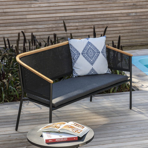 Canapé contemporain - 420 105 RIAD - OASIQ - d'extérieur / en tissu / avec coussin amovible
