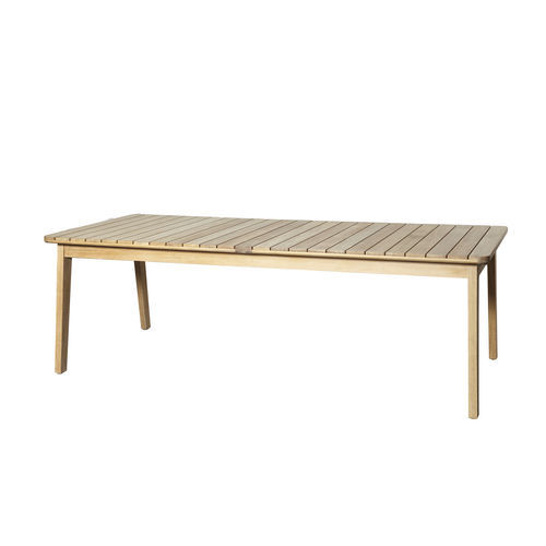 Table contemporaine - 250 108 SKAGEN - OASIQ - en teck / avec piètement en teck / rectangulaire