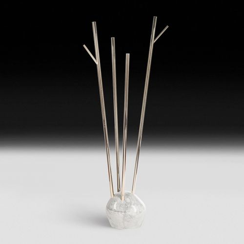 Porte-manteau sur pied - TREE - VGnewtrend - contemporain / en métal / en marbre