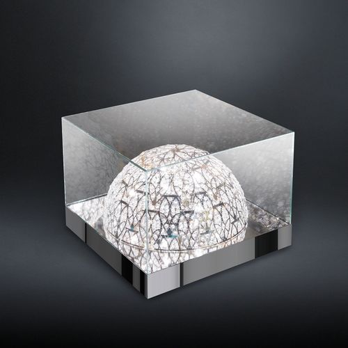 Lampe de sol - ROMA - VGnewtrend - en acier / en verre / design original