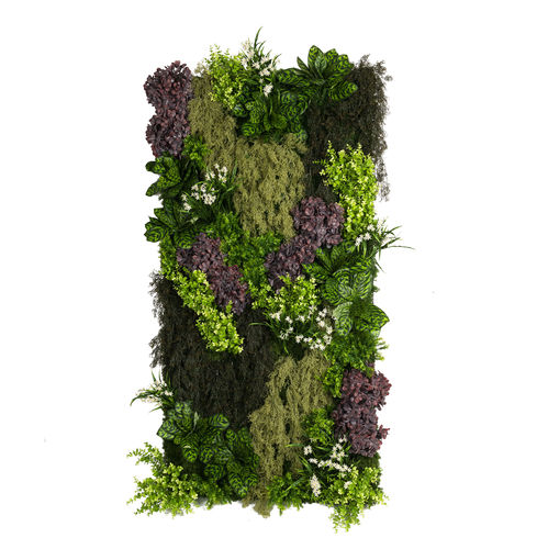 Mur végétal synthétique - YELLOWSTONE - VGnewtrend - sur mesure / en panneau modulaire / feuillages denses