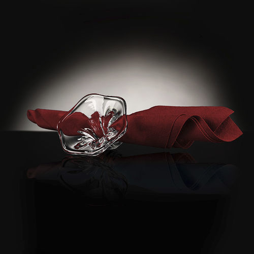 Porte-serviette de table en verre - FLOWER - VGnewtrend - professionnel