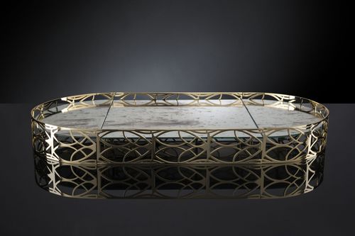 Centre de table en métal - LUIGI - VGnewtrend - personnalisable / contemporain / Fabriqué en Italie