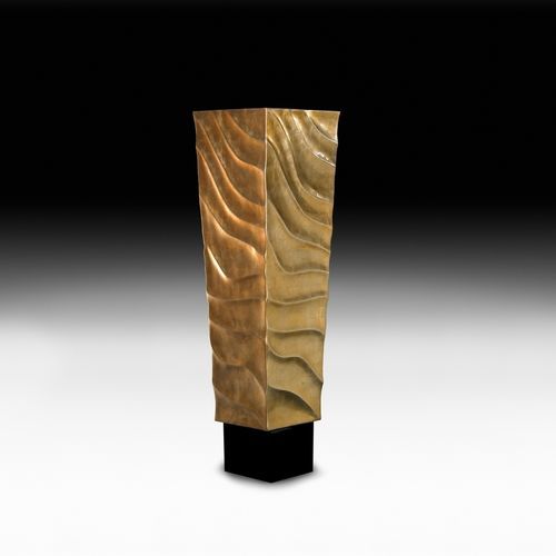 Piédestal contemporain - WAVE - VGnewtrend - en résine / Fabriqué en Italie