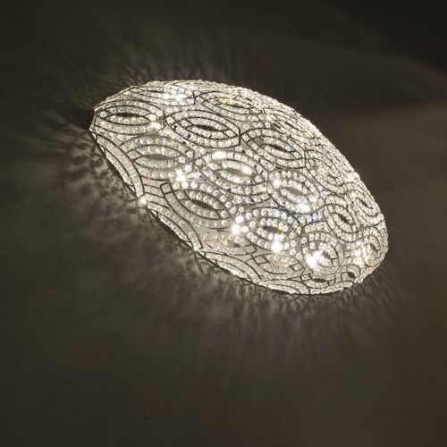 Applique murale contemporaine - ARABESQUE AIRSHIP - VGnewtrend - d'intérieur / en acier inoxydable / en cristal