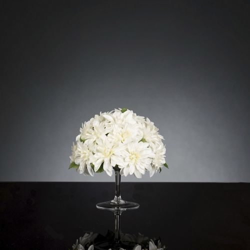 Pot de fleur en verre - STAND DAHLIA - VGnewtrend - à poser / rond / Fabriqué en Italie