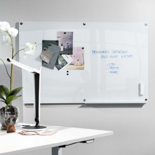 Tableau magnétique - SKETCH - Götessons - mural / en verre / en tôle