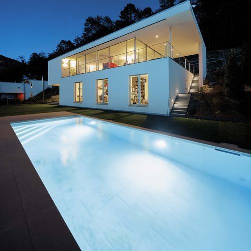 Spot au mur - 303004 - PUK LIGHTING - encastré / à LED / rond