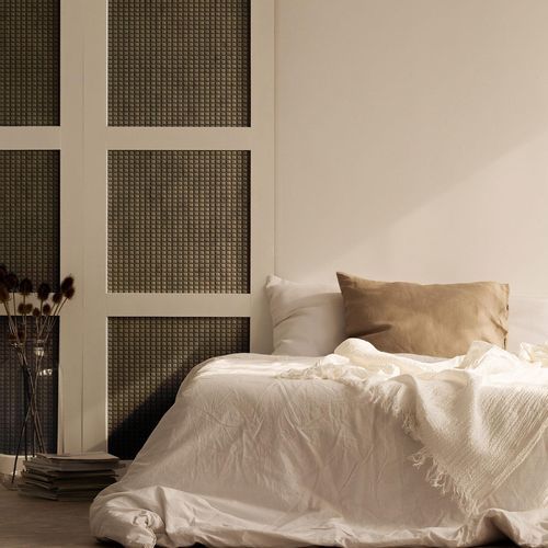 Panneau décoratif de revêtement - FL SQUARE 2 VELVET Mocha - SIBU DESIGN - mural / pour agencement intérieur / léger