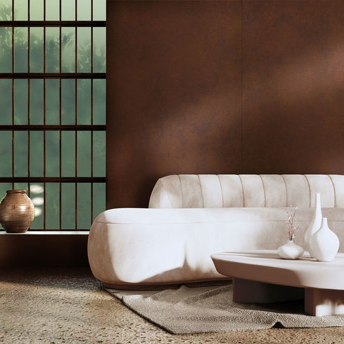 Panneau décoratif pour agencement intérieur - DM Corten - SIBU DESIGN - mural / en polystyrène / en PET