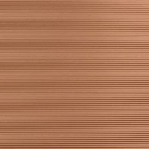 Panneau en métal pour meuble - SL WAVE 12 Copper brushed AR - SIBU DESIGN - pour faux-plafond / mural / pour mur