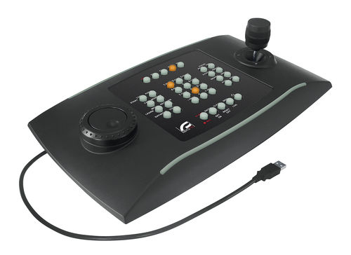 Clavier de commande pour réseau de télésurveillance - DCZ - videotec - sur plan