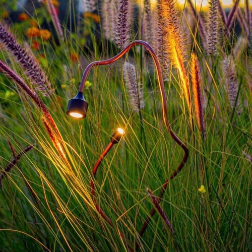 Lampe de sol - GRILLINO - Professional Lighting Genius s.r.l. - en cuivre / en aluminium anodisé / contemporaine