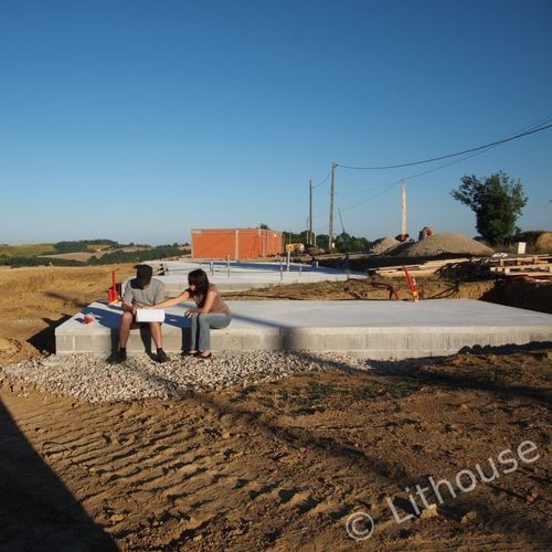 Béton de granulats légers - Namas B.V. - à haute résistance / de fondation