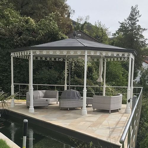 Gazebo en fonte - Ghisarredo - en métal