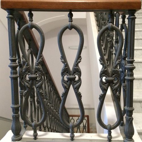 Garde-corps en fonte - BR 02 - Ghisarredo - de type balustrade / d'intérieur / d'extérieur