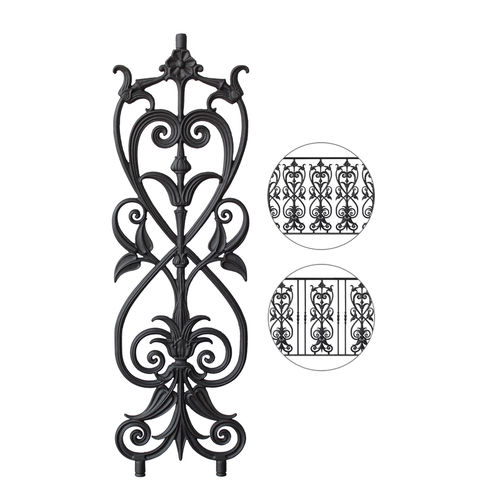 Garde-corps en fonte - BR 26 - Ghisarredo - de type balustrade / d'intérieur / d'extérieur