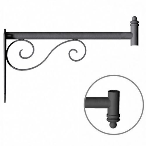 Console pour lampadaire urbain en acier galvanisé à chaud - LC 0004 - Ghisarredo