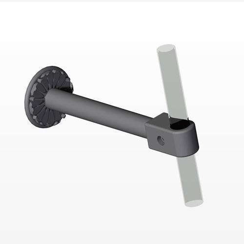 Élément de fixation en acier - S 0081 - Ghisarredo - pour garde-corps / pour intérieur