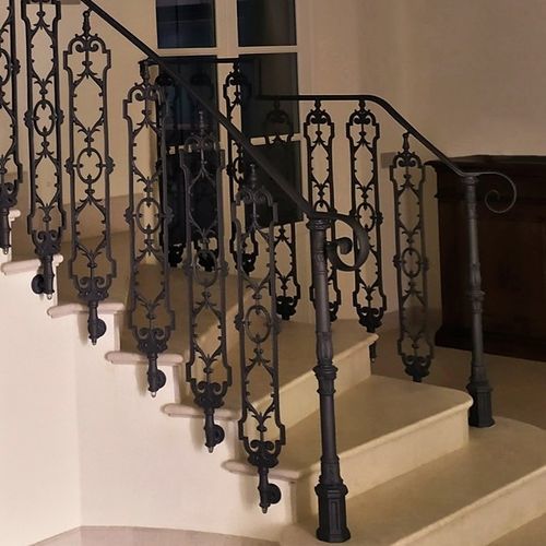 Garde-corps en fonte - BR 13 - Ghisarredo - de type balustrade / d'intérieur / d'extérieur