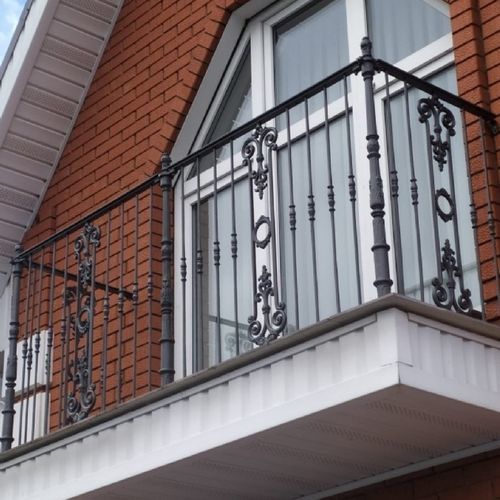 Garde-corps en fonte - BR 19 - Ghisarredo - de type balustrade / d'intérieur / d'extérieur