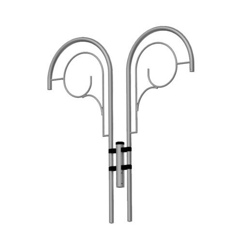 Console pour lampadaire urbain en aluminium anodisé - LC 2503 - Ghisarredo