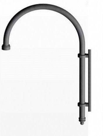 Console pour lampadaire urbain en acier galvanisé à chaud - LC 0001  - Ghisarredo