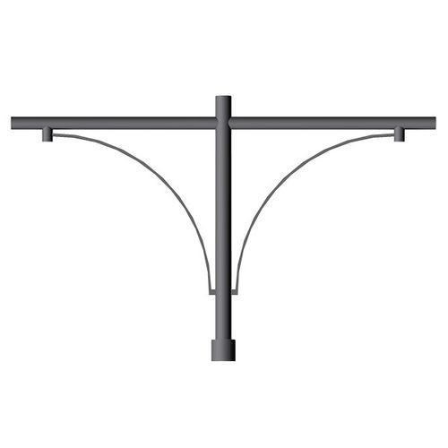 Console pour lampadaire urbain en acier galvanisé à chaud - LC 2101 - Ghisarredo