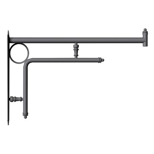 Console pour lampadaire urbain en acier galvanisé à chaud - LC 0803 - Ghisarredo