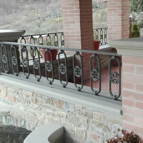 Garde-corps en fonte - BR 08 - Ghisarredo - de type balustrade / d'intérieur / d'extérieur