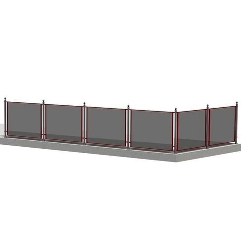 Barrière de protection en acier - T3 - Ghisarredo - en fonte / en polycarbonate